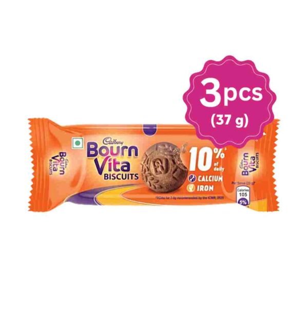 Cadbury Bournvita Biscuit (3 pcs)