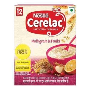 Nestle Cerelac Multigrain & Fruits Baby Cereals, 12-24 Months
