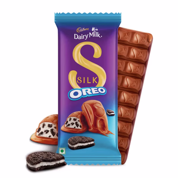 Cadbury Dairy Milk Silk Oreo Flavoured Chocolate Bar