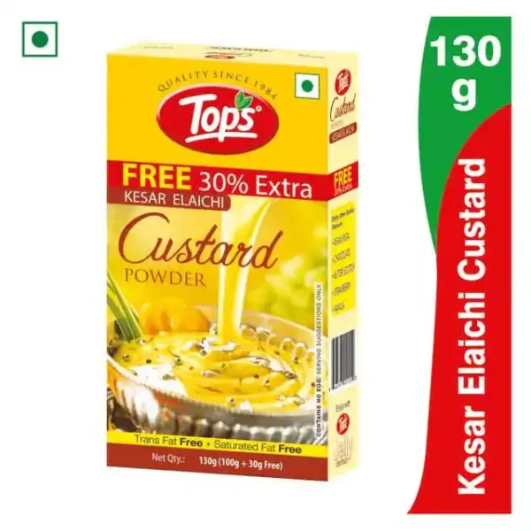 TOPS Custard Powder Kesar Elaichi