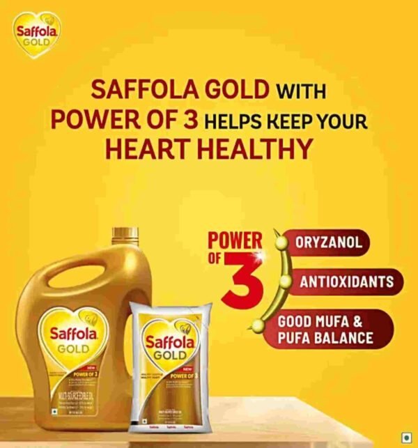 Saffola Gold Refined Coooking Oil