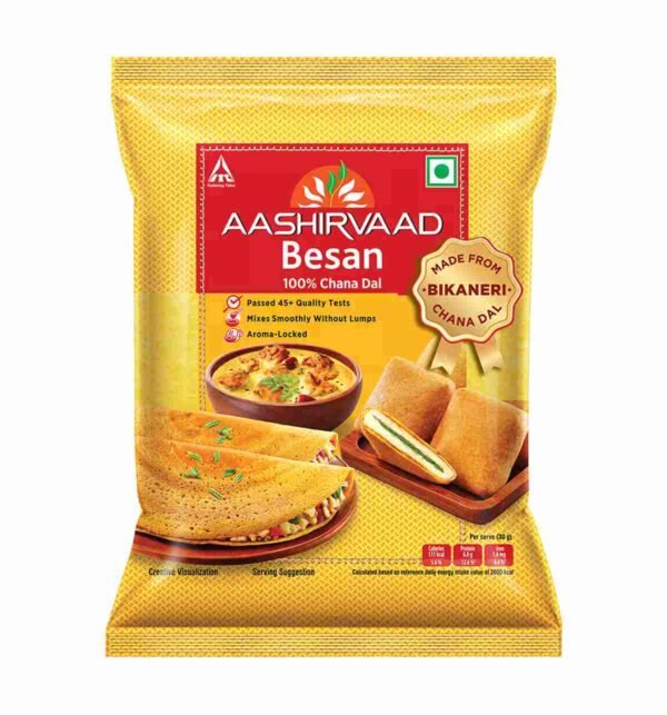 Aashirvaad Besan, Made from 100% Bikaneri Chana Dal