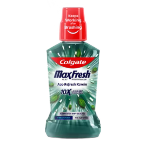 Colgate Max Fresh Plax Mouthwash - Fresh Mint